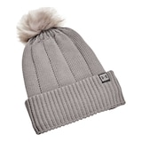 Under Armour Women's Around Town ColdGear® Infrared® Pom Beanie Front_Angled_Right