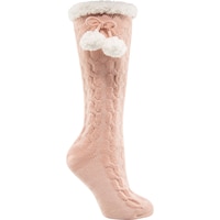 Ripzone Women's Reading Winter Socks, Plush, Non-Slip Side_Right