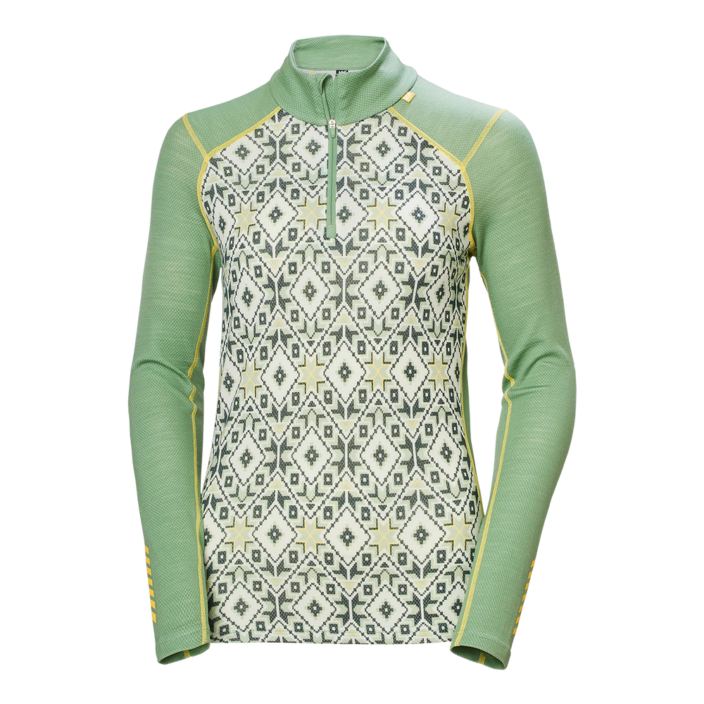 Helly Hansen Women s Lifa Merino Mid Graphic 1 2 Zip Long Sleeve