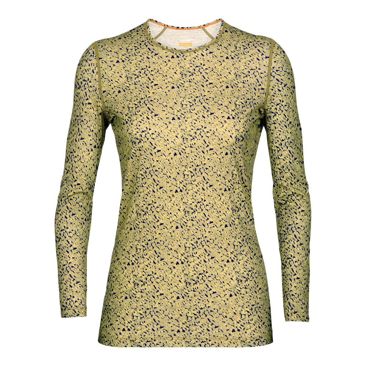 Icebreaker Women's 200 Oasis Lichen Long Sleeve Crewe Top