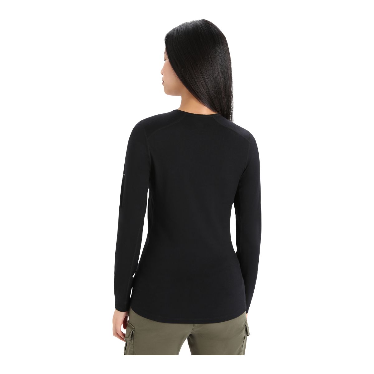 Icebreaker Women's 200 Oasis Ski Long Sleeve Crewe Top