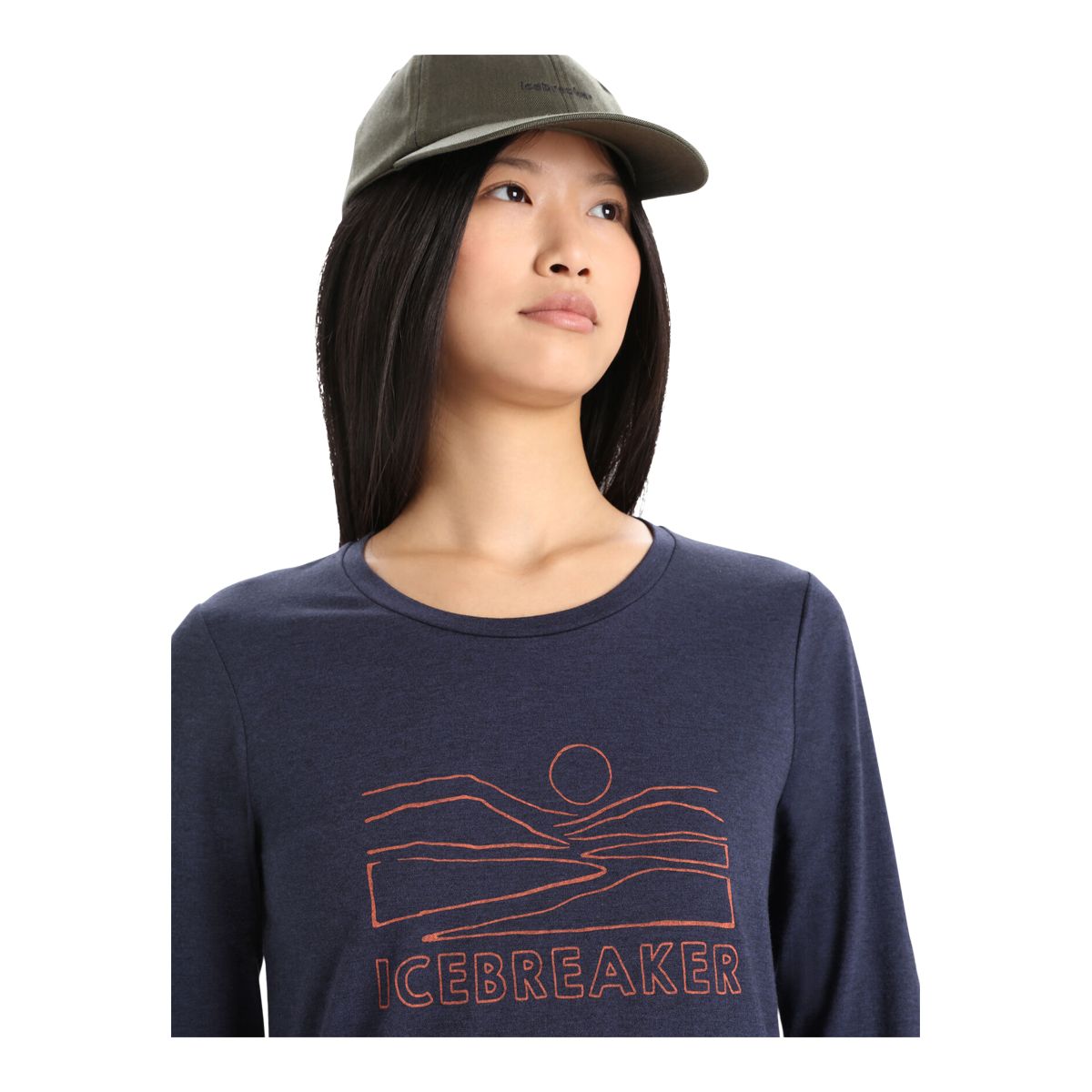 Icebreaker Women's Central II Full Zip Long Sleeve Top