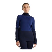 Icebreaker Women's 200 Sonebula Long Sleeve High Neck Shirt Front_Flat