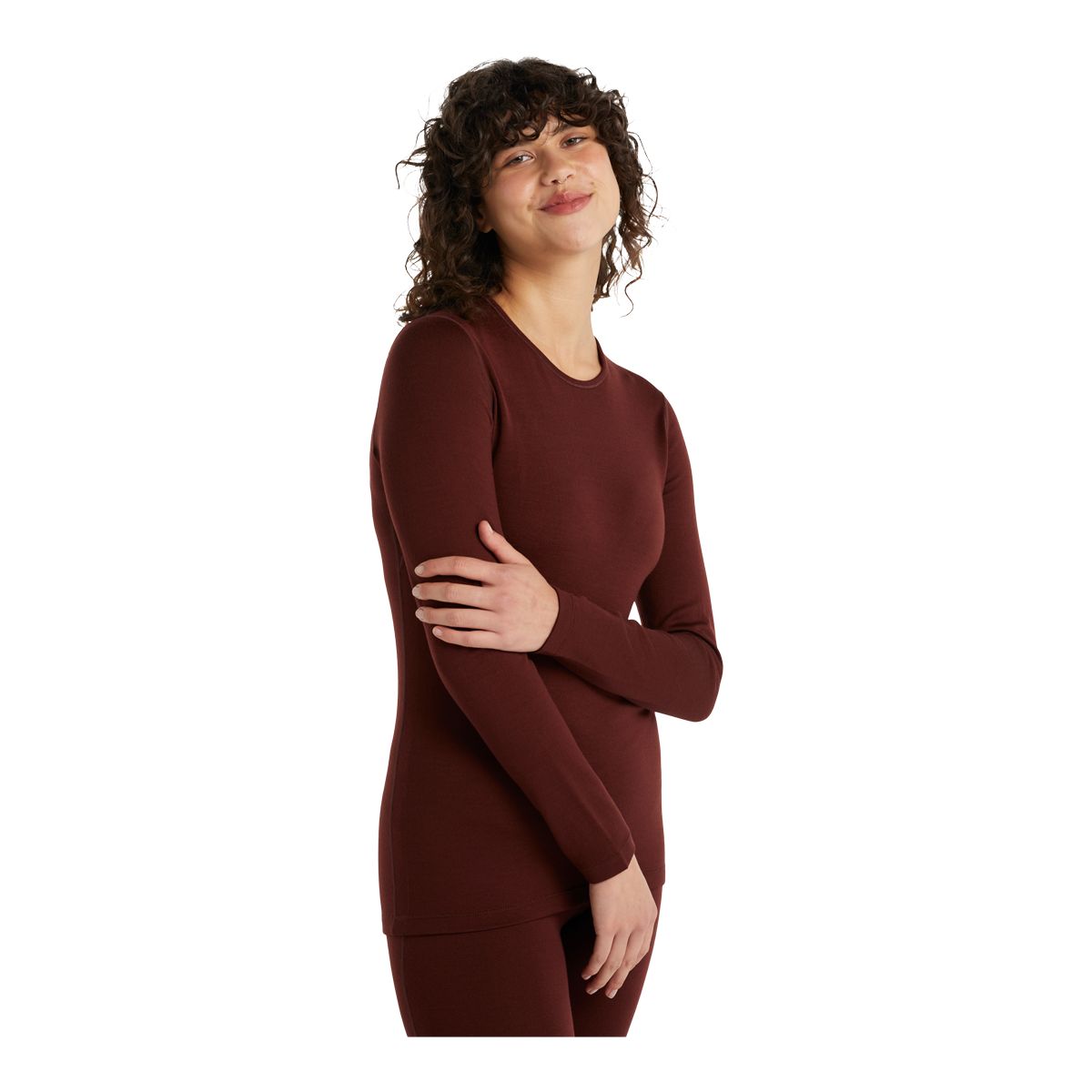 Icebreaker Women's 200 Oasis Long Sleeve Crewe Top