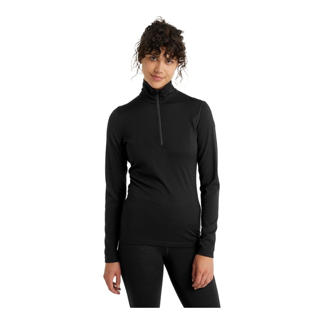 Icebreaker Women's 200 Oasis Half Zip Long Sleeve Top