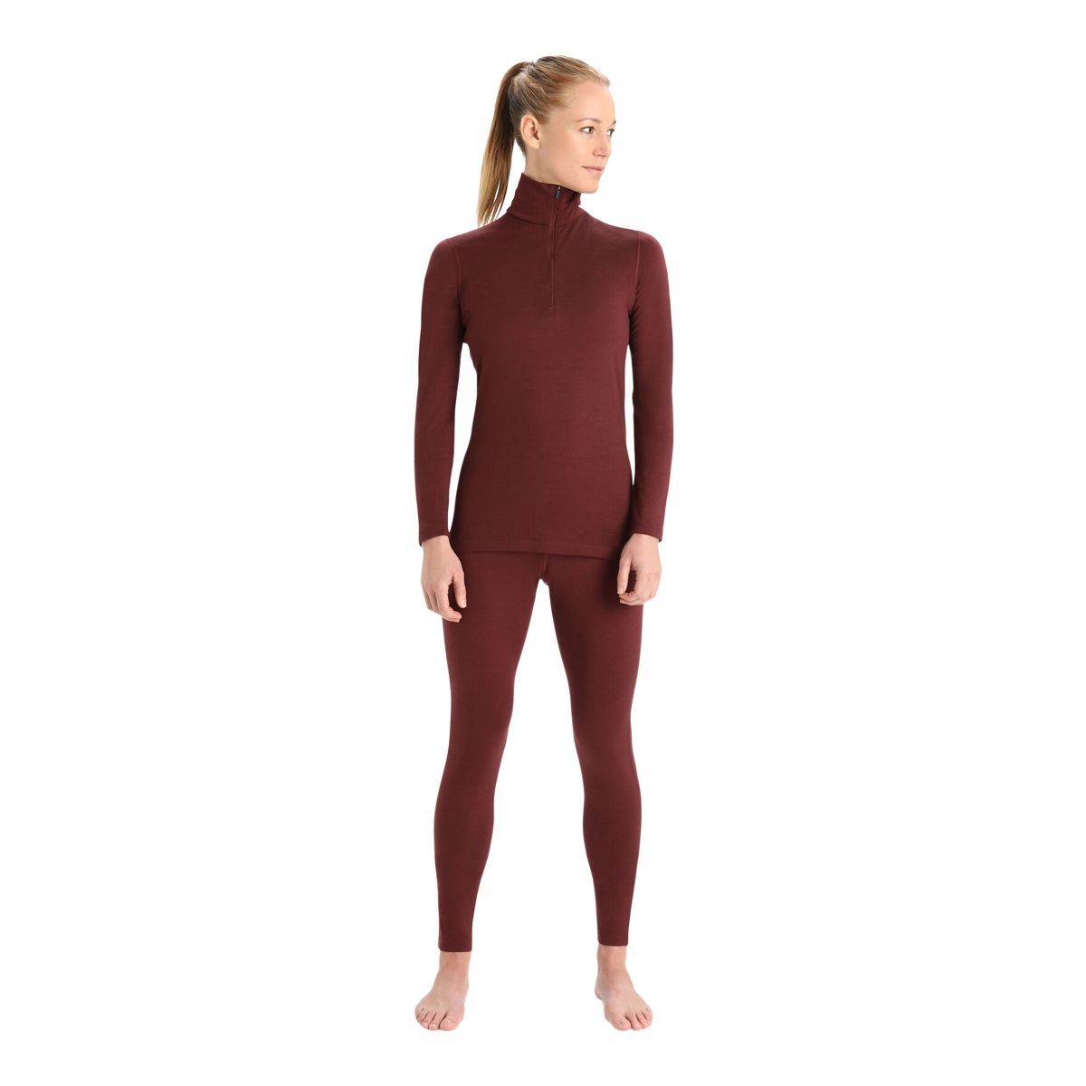 Icebreaker Women's 200 Oasis 1/2 Zip Long Sleeve Top