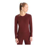 Icebreaker Women's 175 Everyday Long Sleeve Crewe Top Front_Flat