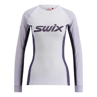 Swix Women's Racex Classic Long Sleeve Baselayer Top Front_Flat