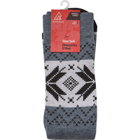 Ripzone Women's Snow Ski Socks Front_Flat