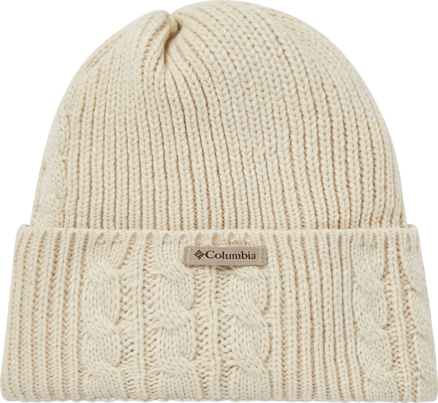 Columbia Women's Agate Pass Cable Knit Beanie Front_Flat