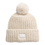 The North Face Women's Knit Cabin Beanie Front_Flat