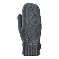 Kombi Women's Cable Winter Mitts Back_Angled_Left
