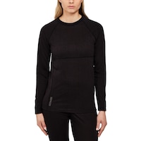 Kombi Women's Merinomix Pro Baselayer Crew Top Front_Flat