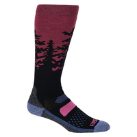 Burton Women's Performance Midweight Ski Socks Side_Right