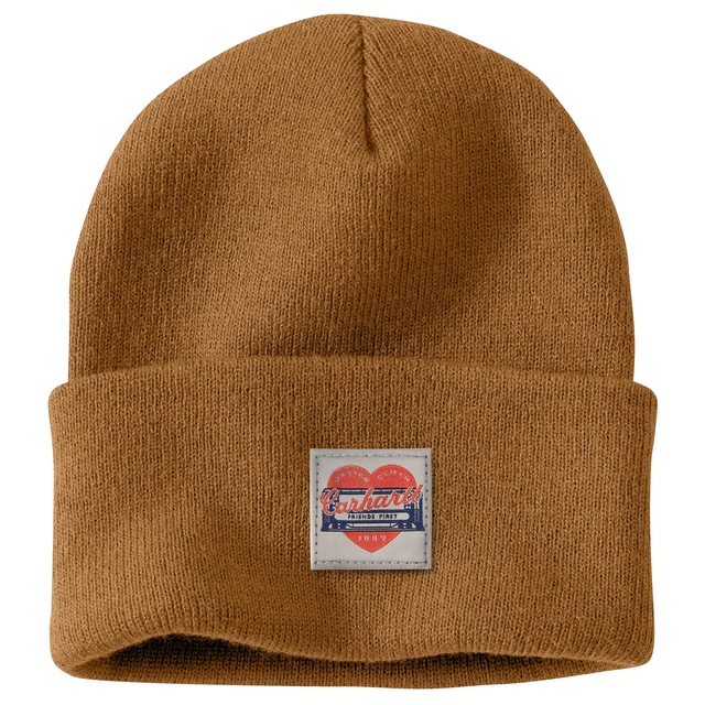 Carhartt Knit Cuff Beanie Front_Flat