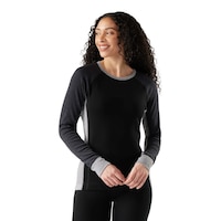 Smartwool Women's Classic Merino Wool Base Layer Sweatshirt Front_Flat