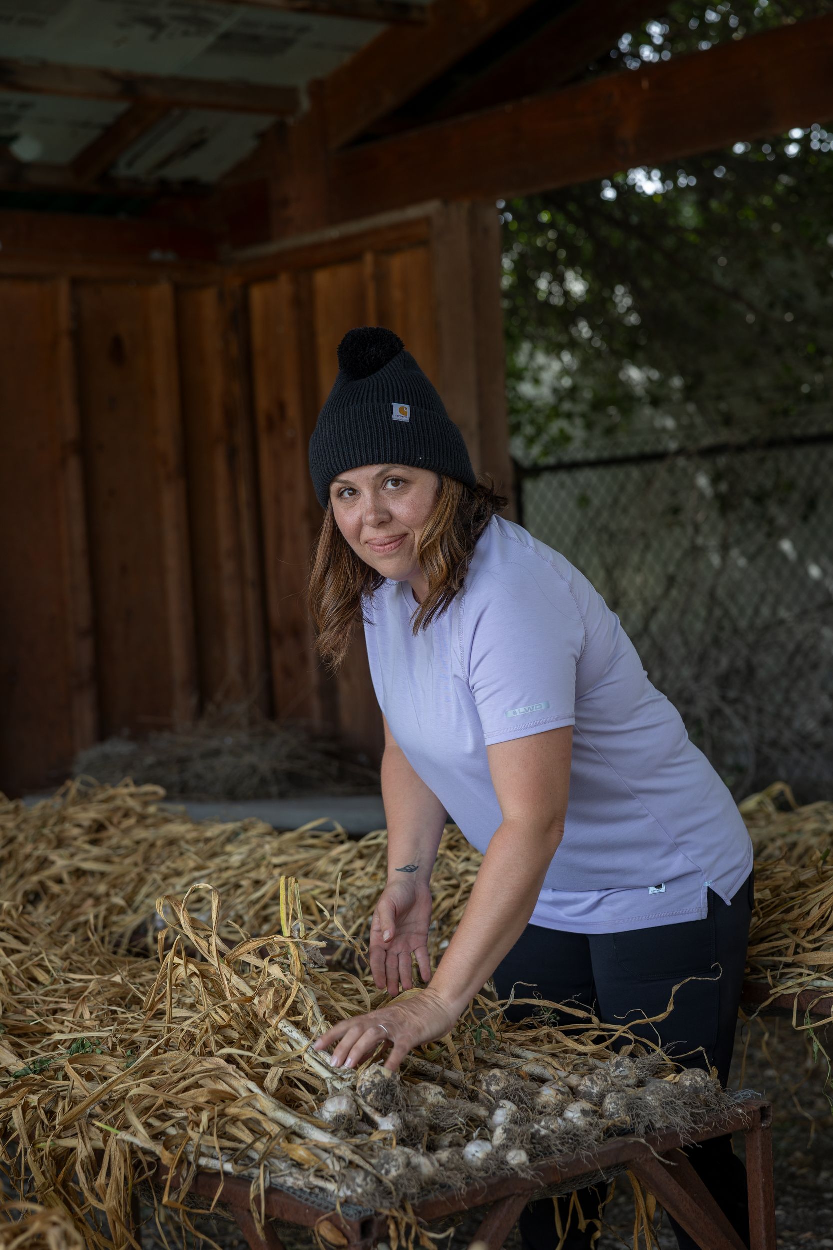 Carhartt Women's Knit Pom-Pom Cuffed Beanie
