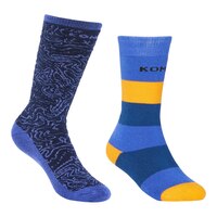 Kombi Youth Rumble Socks - 2 Pack Composite_or_Mixed