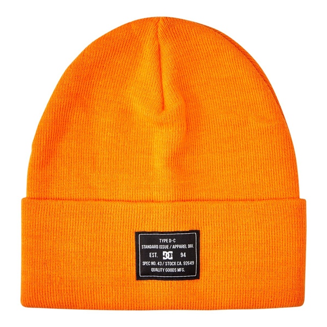 DC Boys' Label Beanie Front_Flat