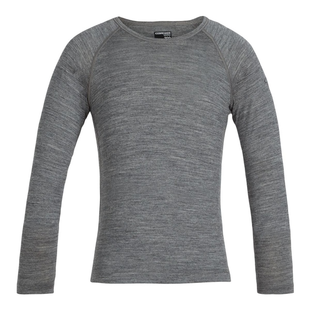Icebreaker Kids' 200 Oasis Long Sleeve Crewe Top