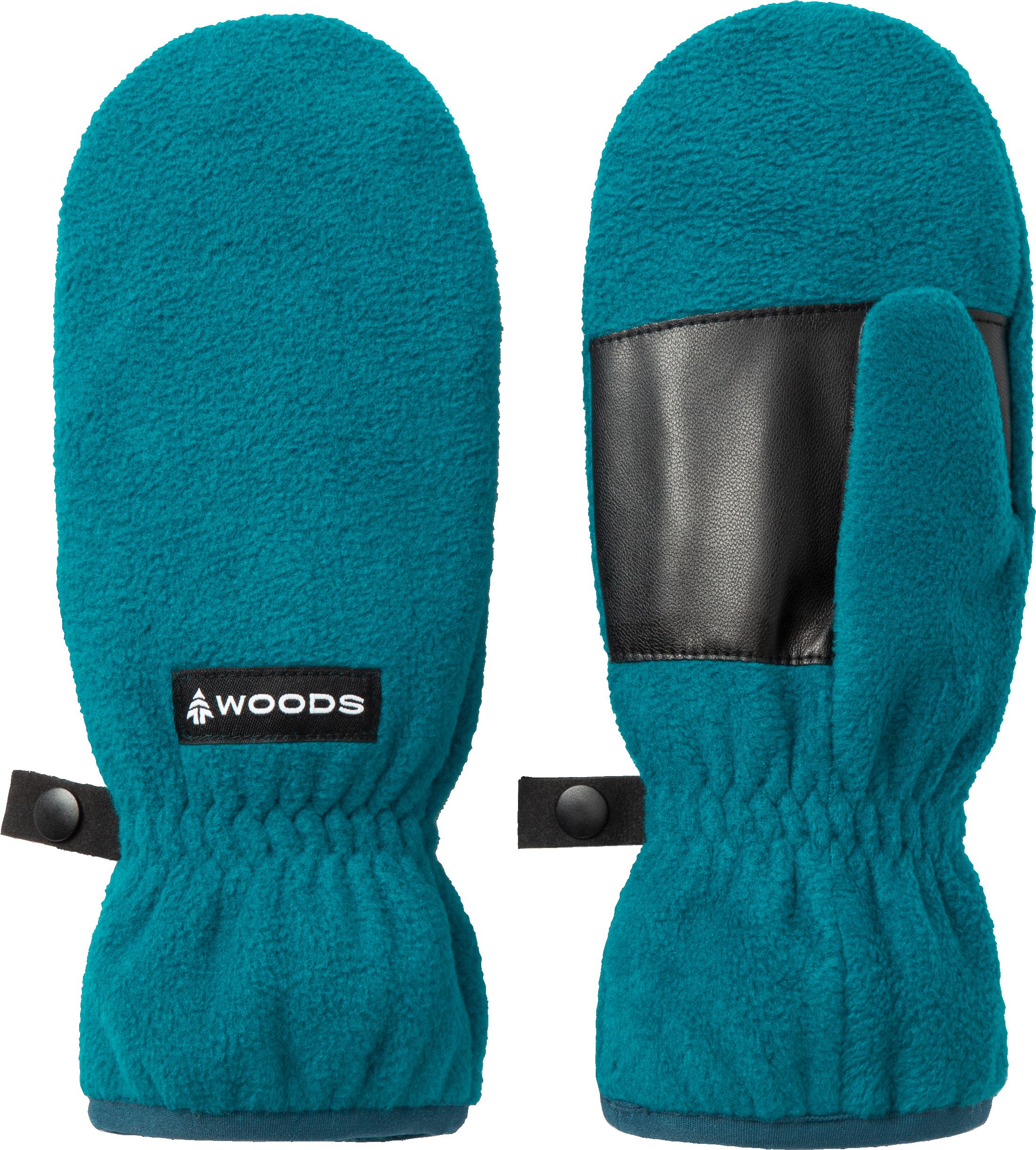 Woods Girls' Blakiston Microfleece Mittens