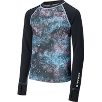 Ripzone Kids' Print Baselayer Sweatshirt Front_Three_Fourths_Angled_Left