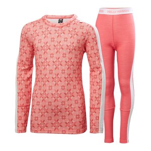Helly Hansen Girls' Graphic Lifa Merino Set