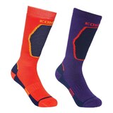 Kombi Boys' Brave Ski Socks - 2 Pack Front_Three_Fourths_Angled_Right