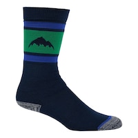 Burton Boys' Weekend Midweight Ski Socks - 2 Pack Side_Right