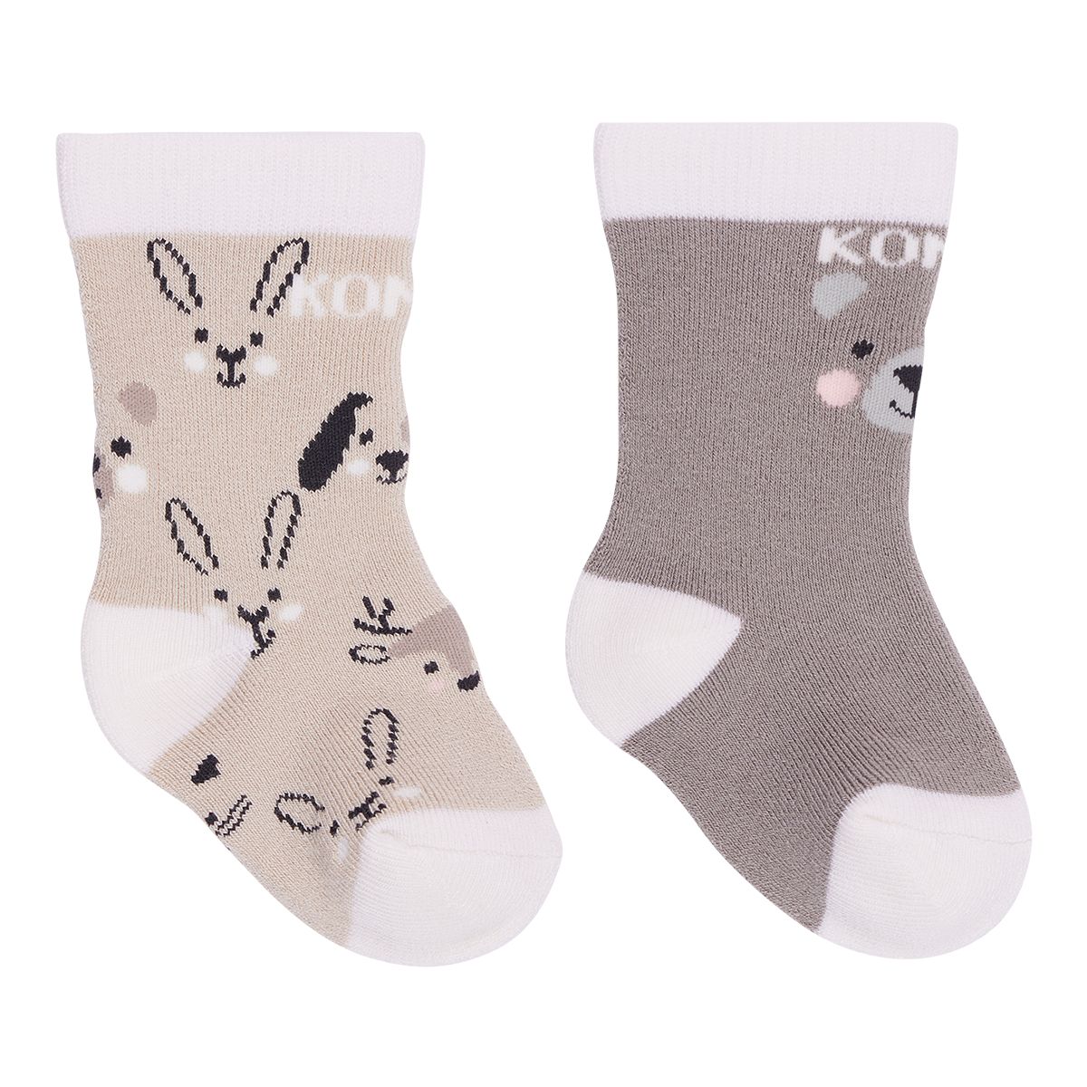 2 Pairs Kids' Plush Cuddly Socks - ABS Anti-Slip, Multicolor, Snoopy, All Seasons (Various Sizes)