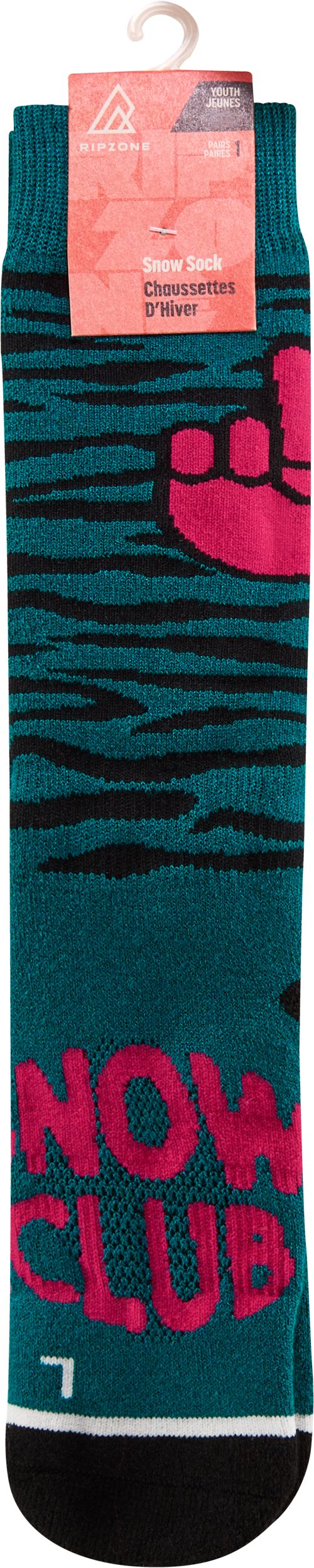 Ripzone Boys' Snow Ski Socks - 1 Pack
