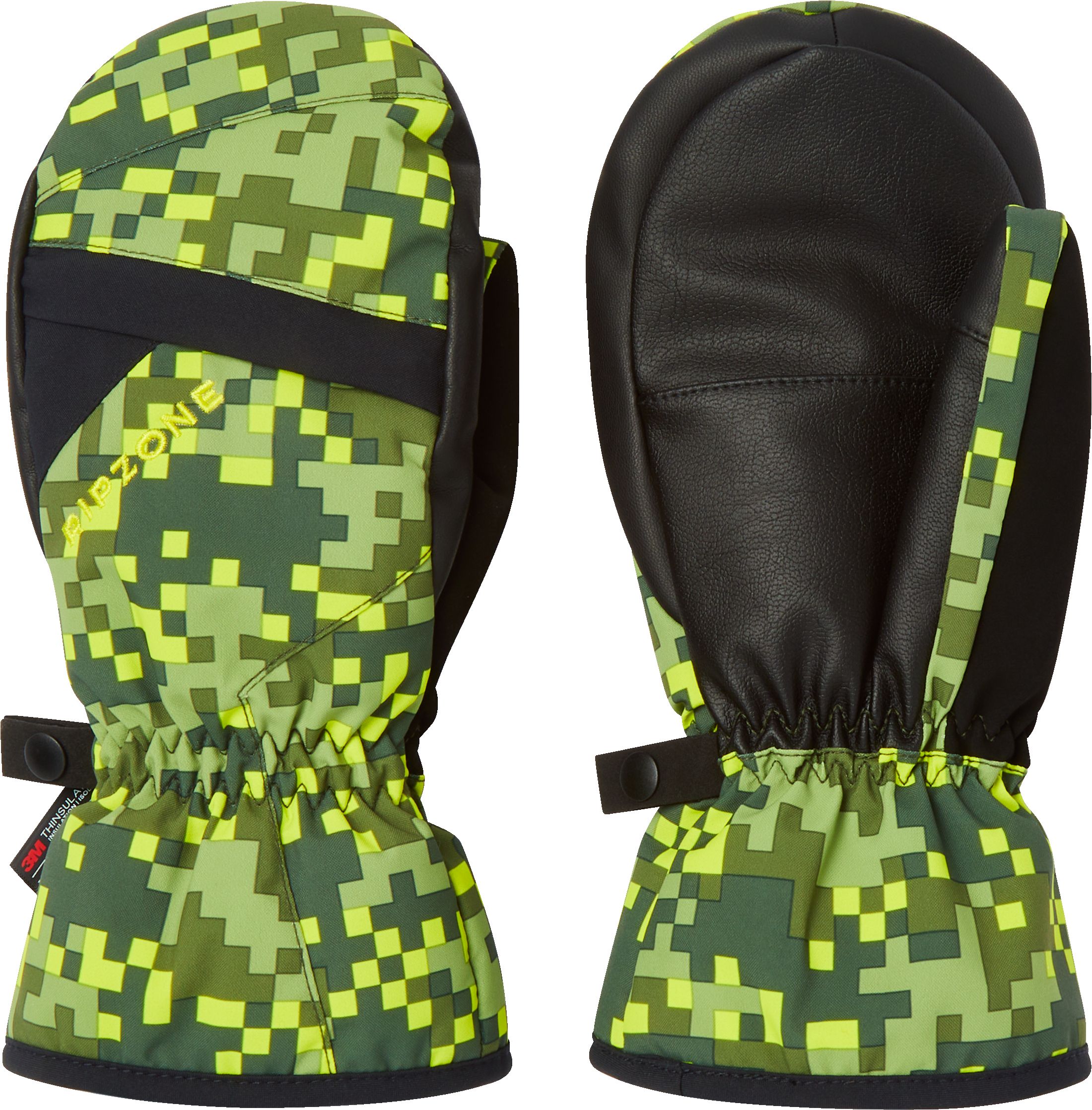 Ripzone Junior Boys' Fuse Insulated Printed Mitts