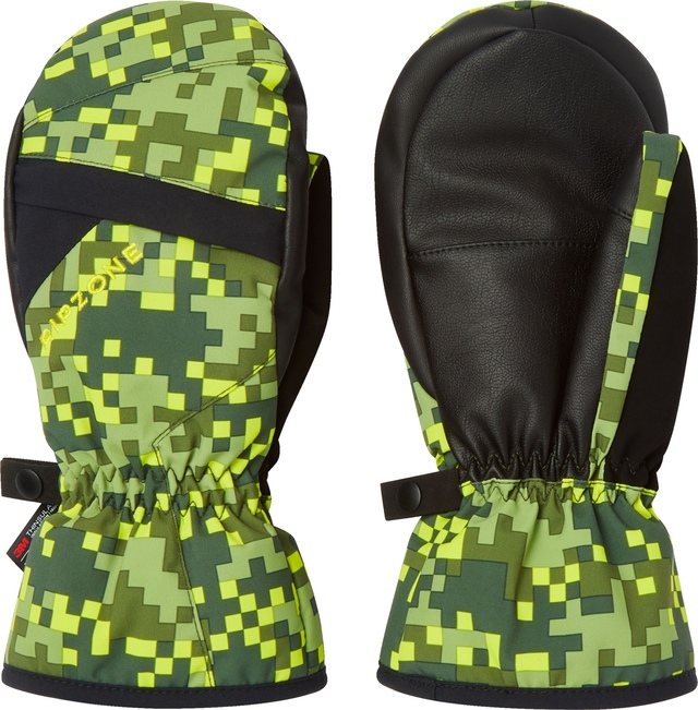 Ripzone Junior Boys' Fuse Insulated Printed Mitts