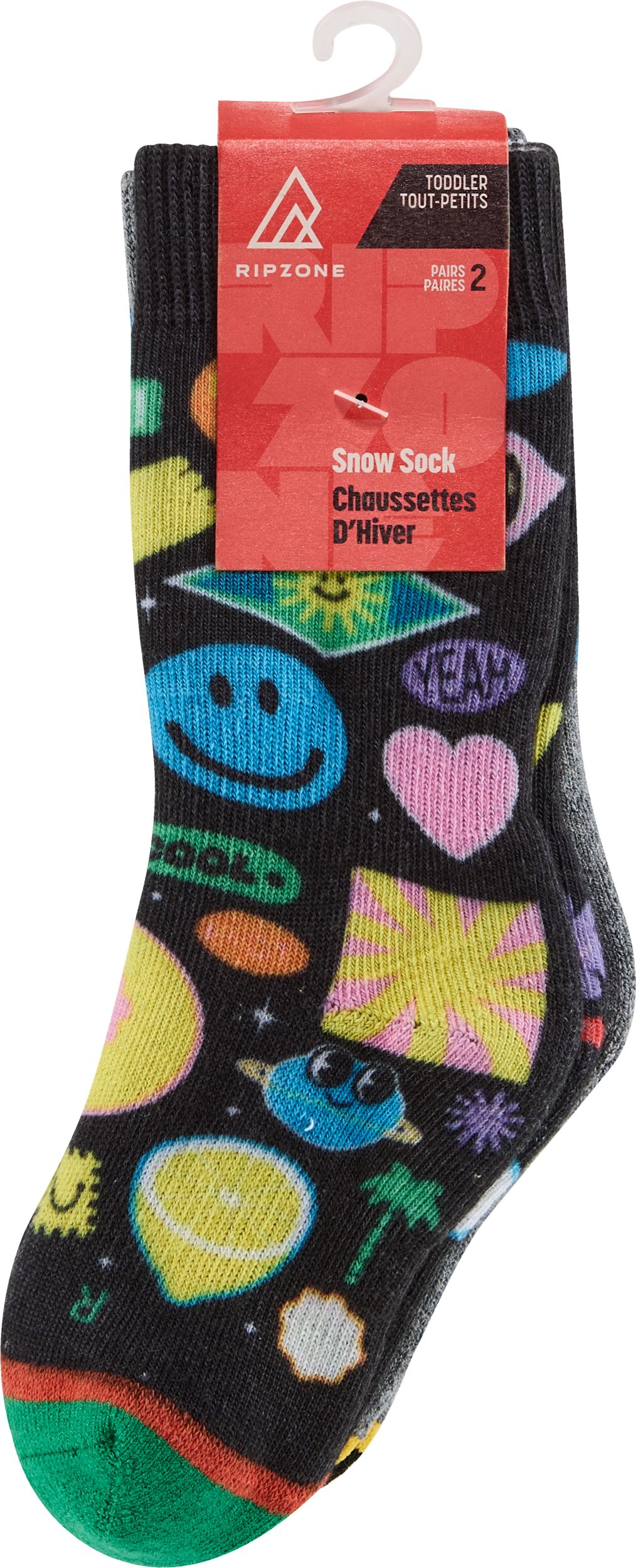 Ripzone Toddler Boys' Snow Socks - 2 Pack