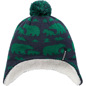 Woods Toddler Kids' Classic Pom Beanie