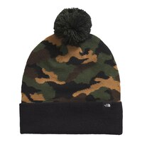 The North Face Youth Ski Tuke Pom Beanie Front_Flat