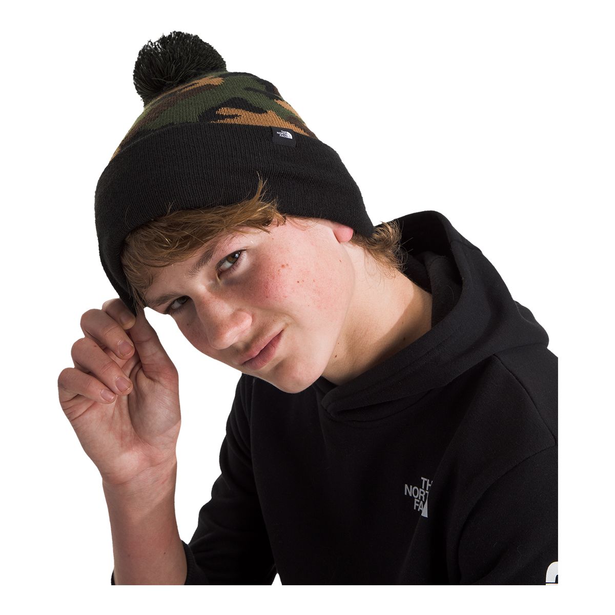 The North Face Youth Ski Tuke Pom Beanie