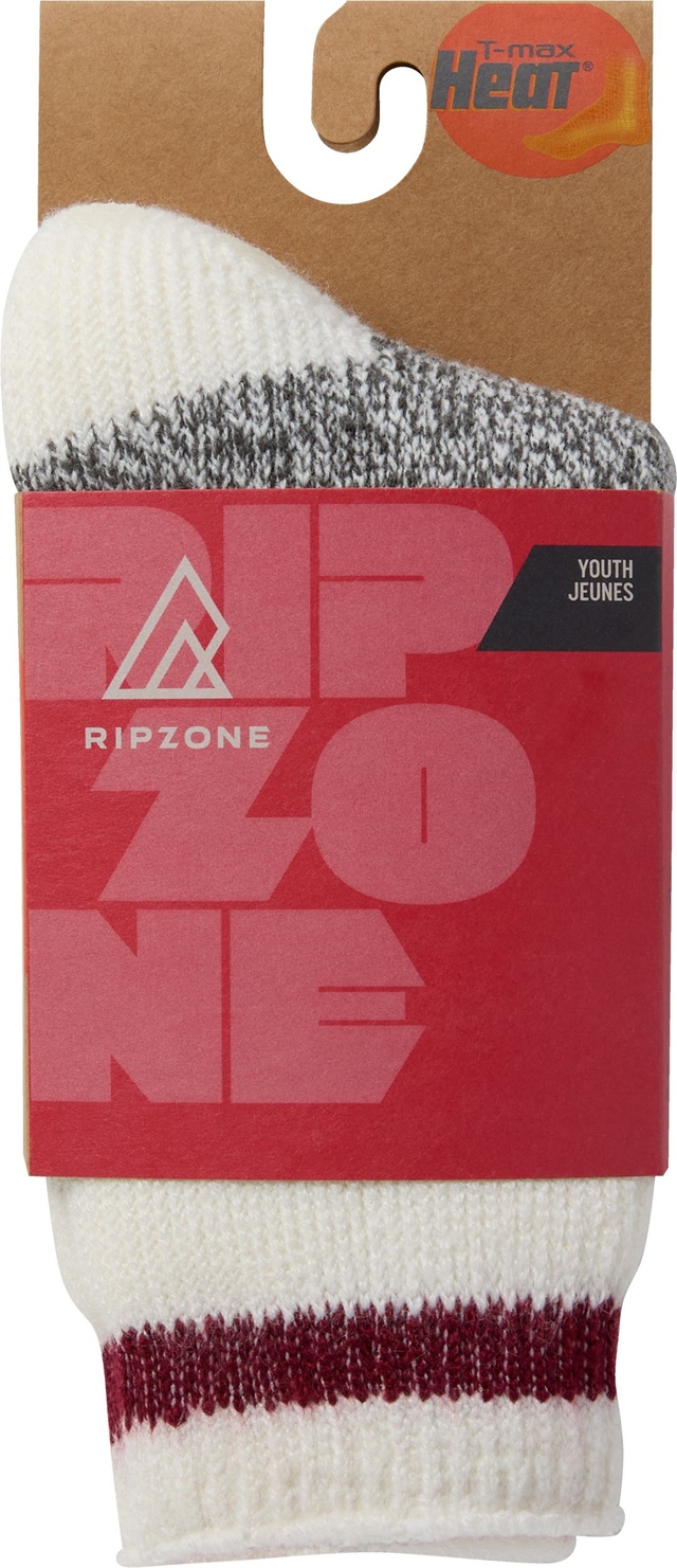 Ripzone Boys' T-MAX Brushed Heat Ski Socks