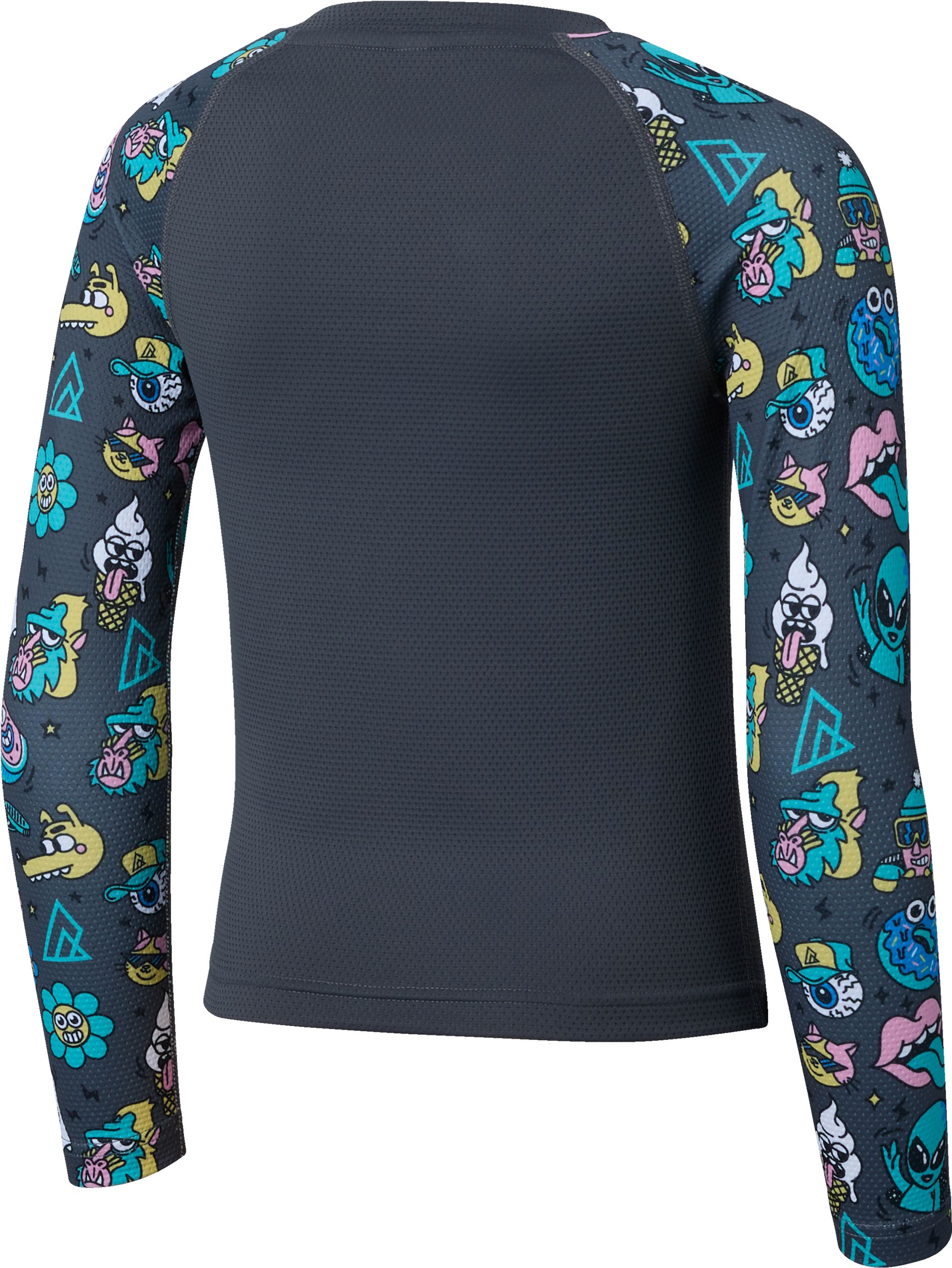 Ripzone Kids' Adventure Printed Baselayer Top