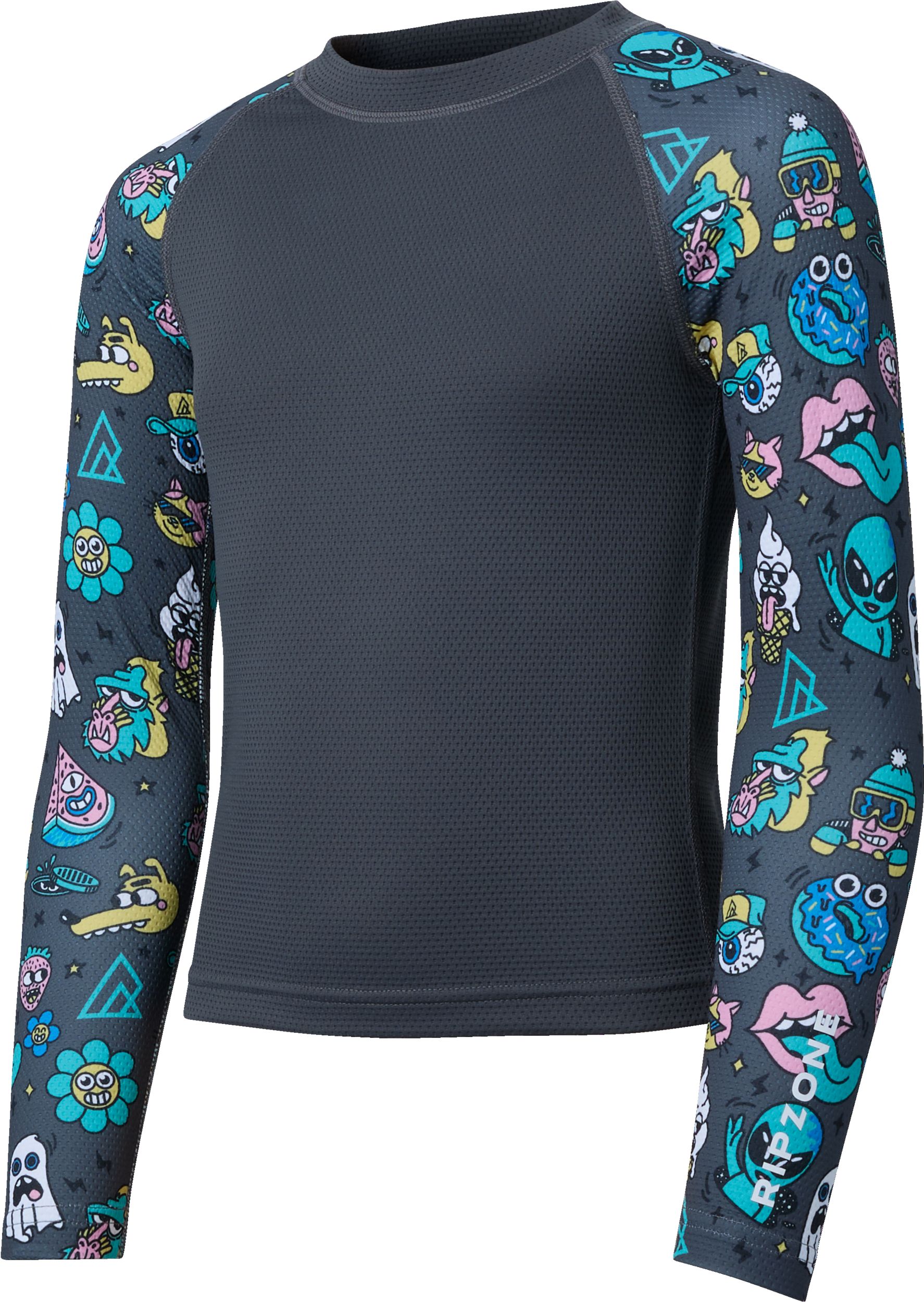 Ripzone Kids' Adventure Printed Baselayer Top