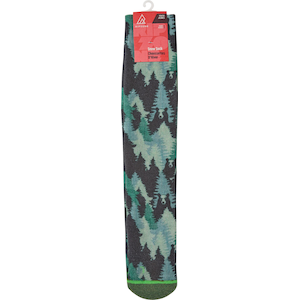 Ripzone Girls' Snow Mountain Printed Ski Socks