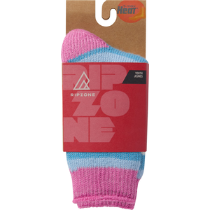 Ripzone Girls' T-Max 2 Layer Heat Ski Socks