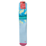 Ripzone Girls' Snow Mountain Printed Ski Socks Front_Flat