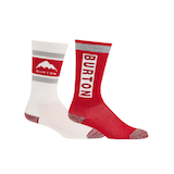 Burton Kids' Unisex Weekend Midweight Ski Socks - 2 Pack Side_Right