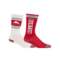 Burton Kids' Unisex Weekend Midweight Ski Socks - 2 Pack Side_Right