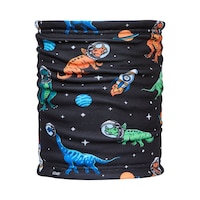 Kombi Kids' Cozy Fleece Reversible Neck Warmer Front_Flat