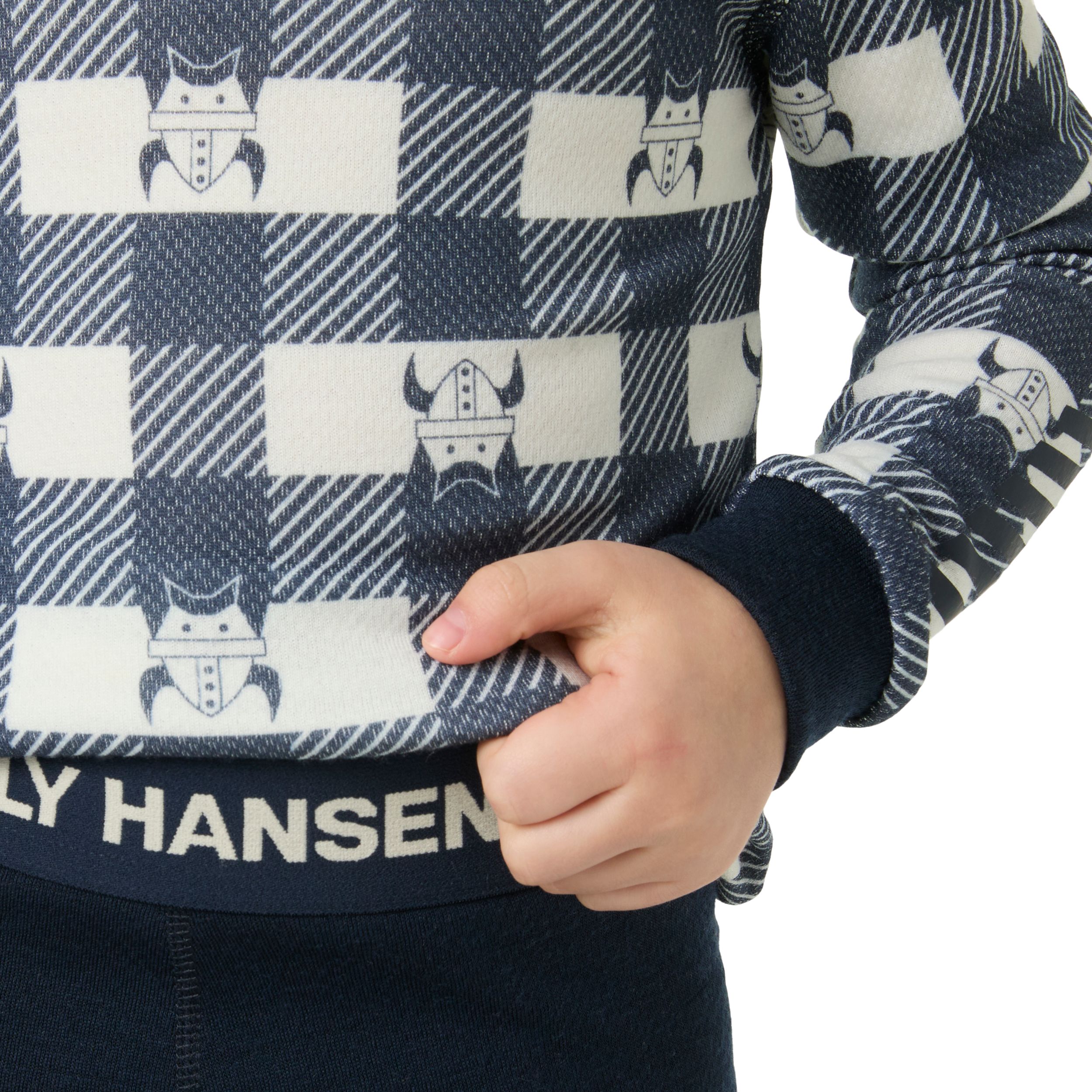Helly Hansen Kids' LIFA® Merino All Over Print Baselayer Set