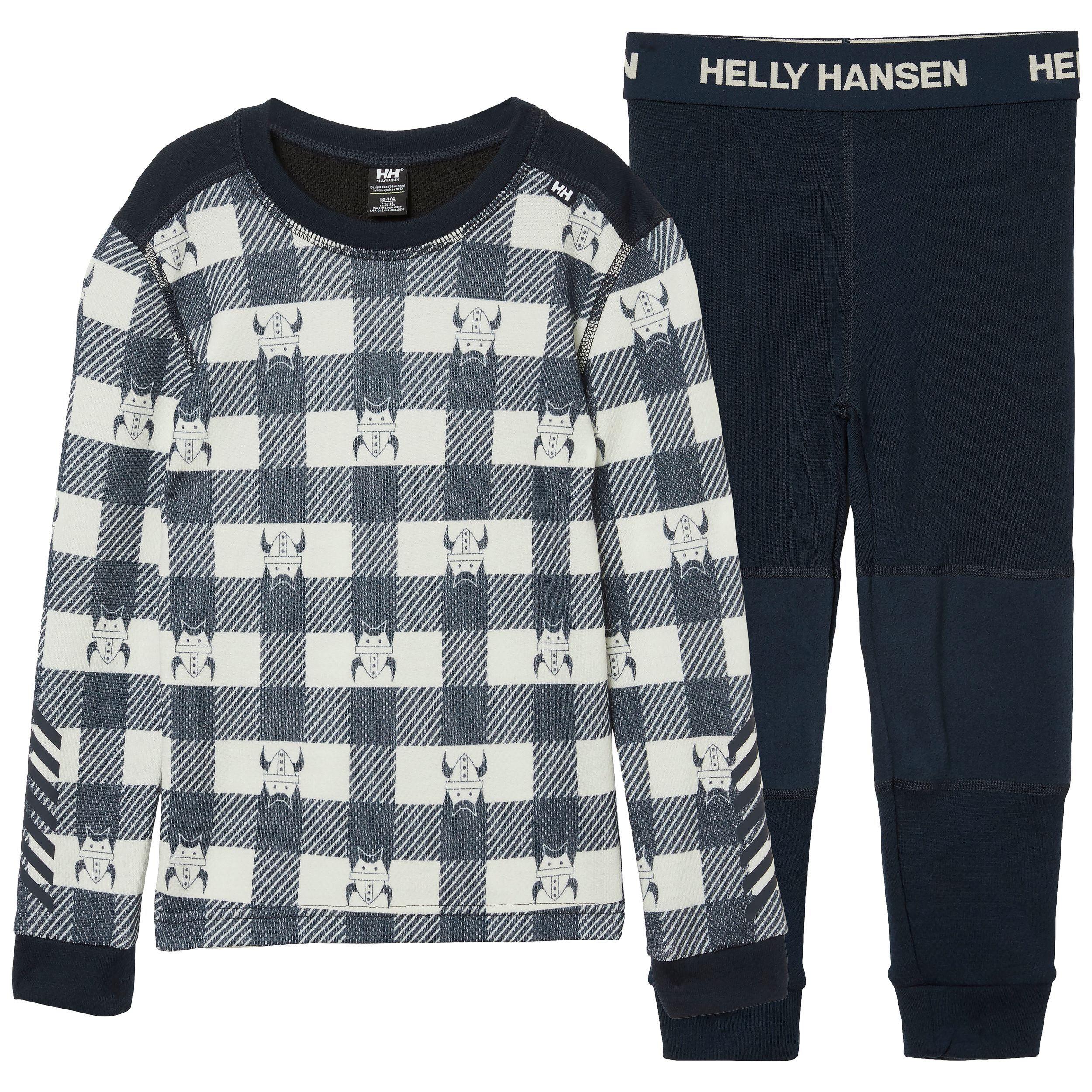 Helly Hansen Kids' LIFA® Merino All Over Print Baselayer Set