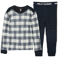 Helly Hansen Kids' LIFA® Merino All Over Print Baselayer Set