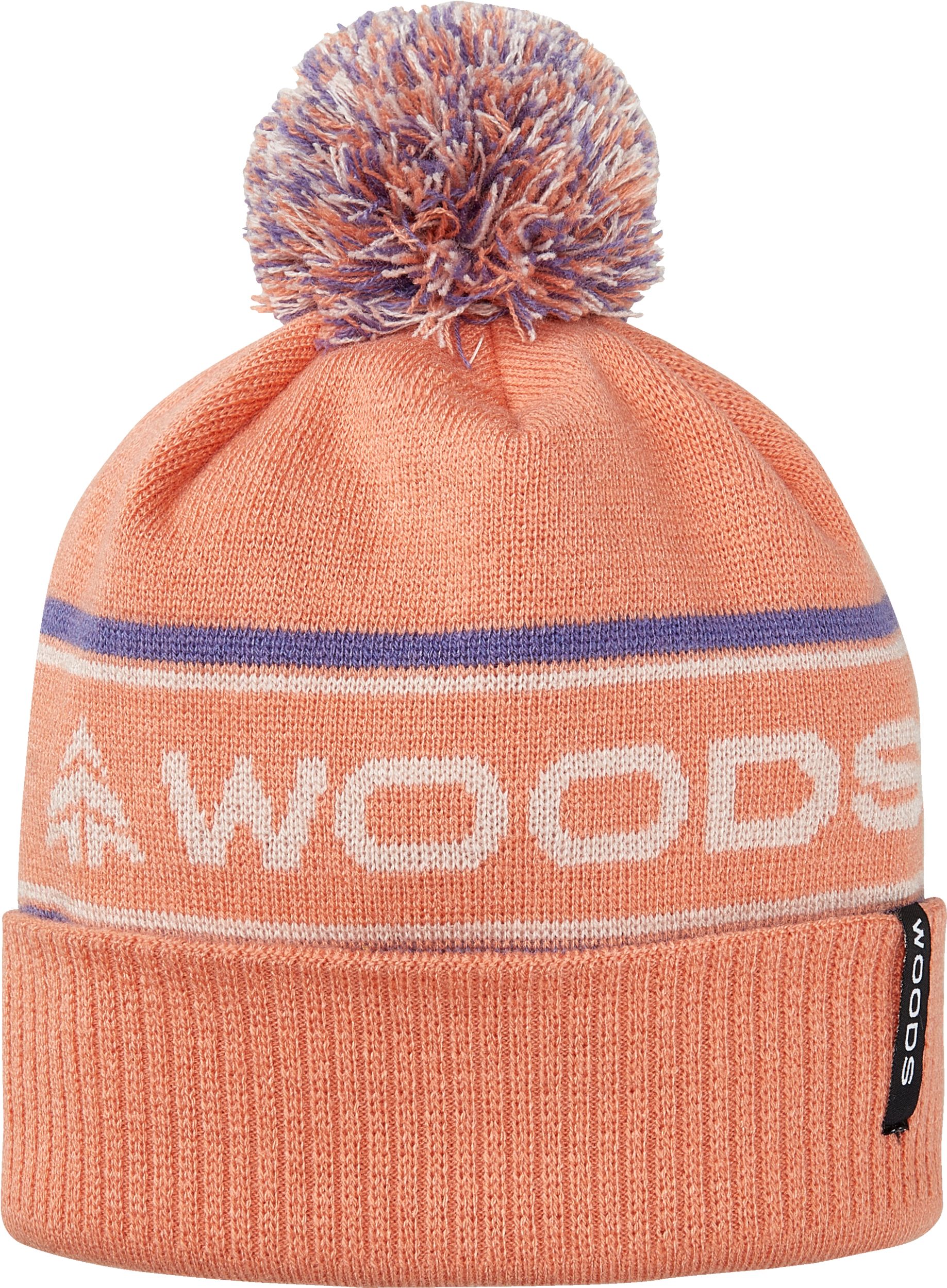 Woods Girls' Classic Pom Winter Beanie
